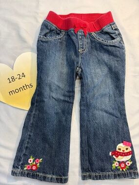 Gymboree - Red and Blue Denim Jeans